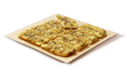 Pizzeta al ajo especial